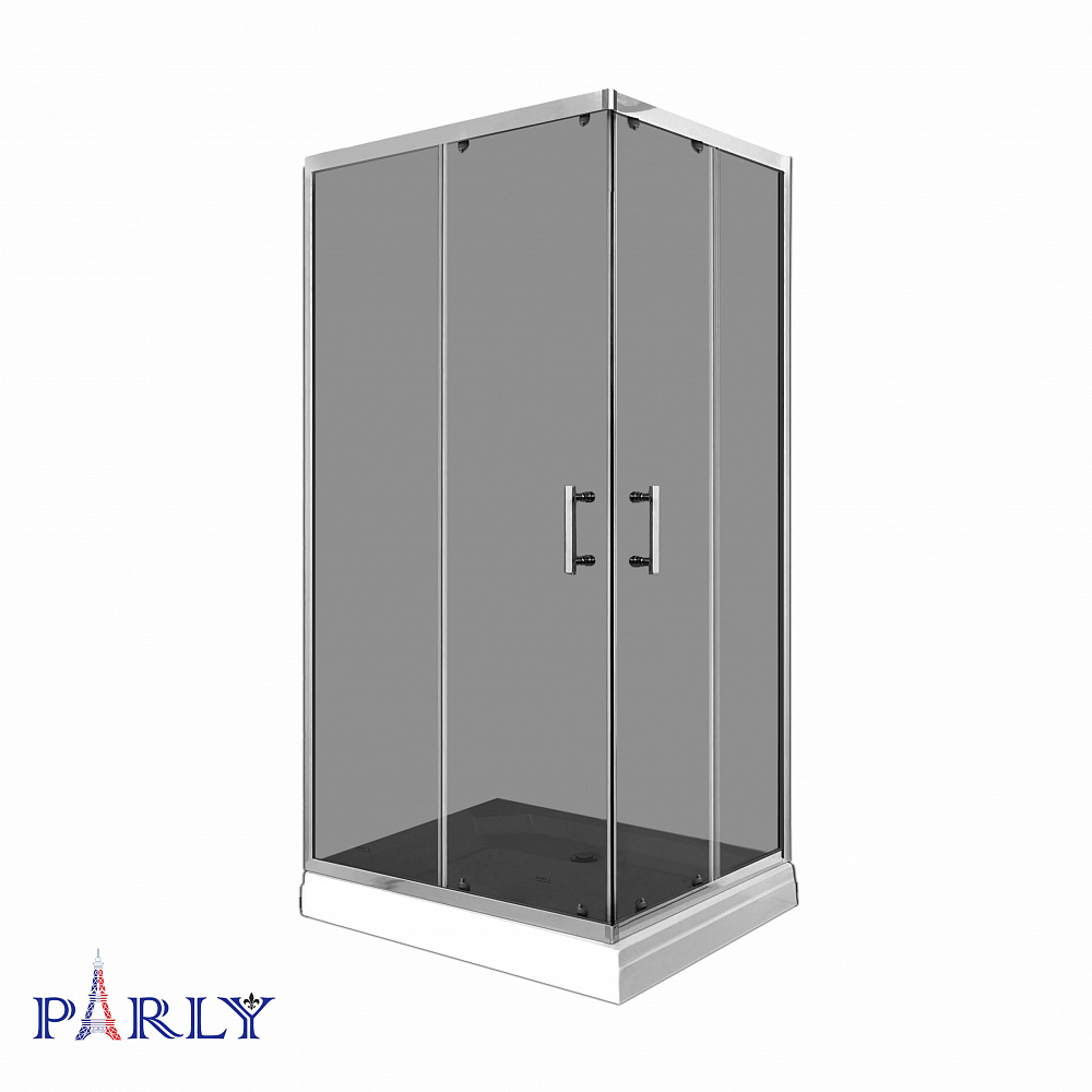 Душевой уголок с поддоном PARLY QZ81S N (100х80х185) 