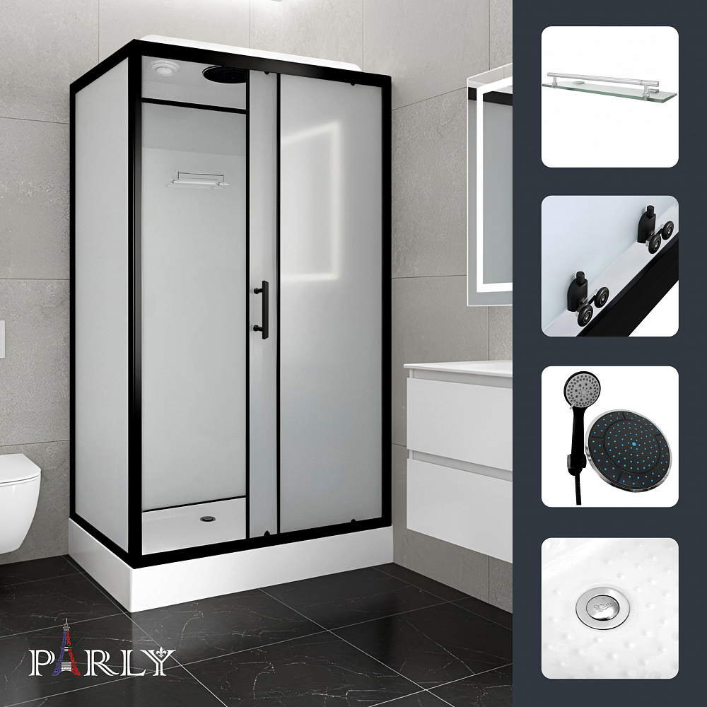 Душевая кабина PARLY BETT B120 (120х80х215)