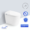 Унитаз напольный Ceruttispa ТОБИА (TOBIA) Smart CT12300 с дистанционным управлением (580x380x460)