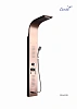 Душевая панель Ceruttispa СЭЛИЯ (CELIA) RG CT10406 из нержавеющей стали, цвет розовое золото