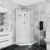 Душевая кабина Ceruttispa ЧИКА (CHIKA) 901T (90x90x215-225)