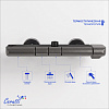 Душевая кабина Ceruttispa МАЙЕЛЛА (MAIELLA) 120GG (80х120x212) с душевой системой САЛЬВИ (SALVI)