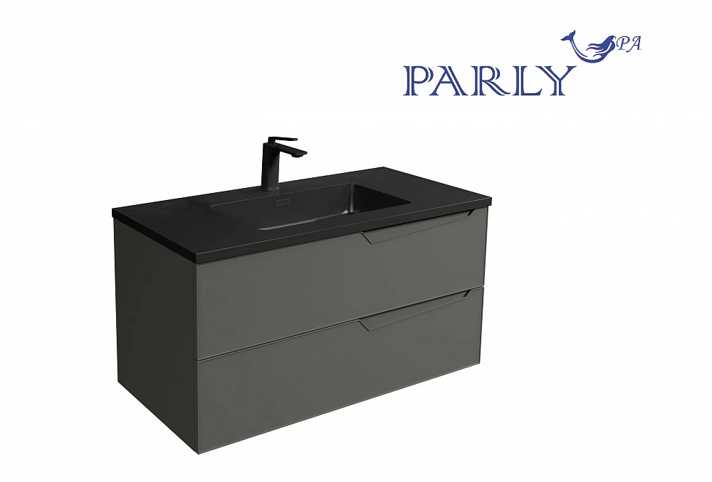 Комплект тумба подвесная с раковиной PARLY Spa РЕЯ (Rhea) 60 (600х480х550)