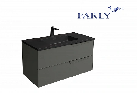 Комплект тумба подвесная с раковиной PARLY Spa РЕЯ (Rhea) 60 (600х480х550)