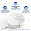 Раковина накладная Ceruttispa CR0098 (415х415х130) белый мрамор, круглая