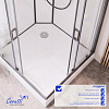Душевая кабина Ceruttispa АМИ (AMI) Quadro GG (90х90х215)