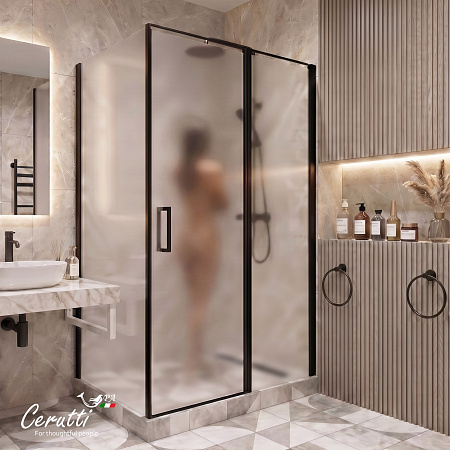 Душевое ограждение Ceruttispa АТЭНА (ATENA) 120BF R (120x90x195)