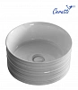 Раковина накладная Ceruttispa CR0051A (405х405х180) белая, круглая