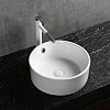 Раковина накладная Ceruttispa CR7022 (420х420х170) белая, круглая