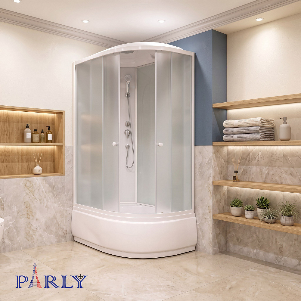Душевая кабина PARLY EF1221L (120х80х215)