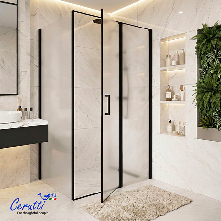 Душевое ограждение Ceruttispa АТЭНА (ATENA) 120BF R (120x90x195)