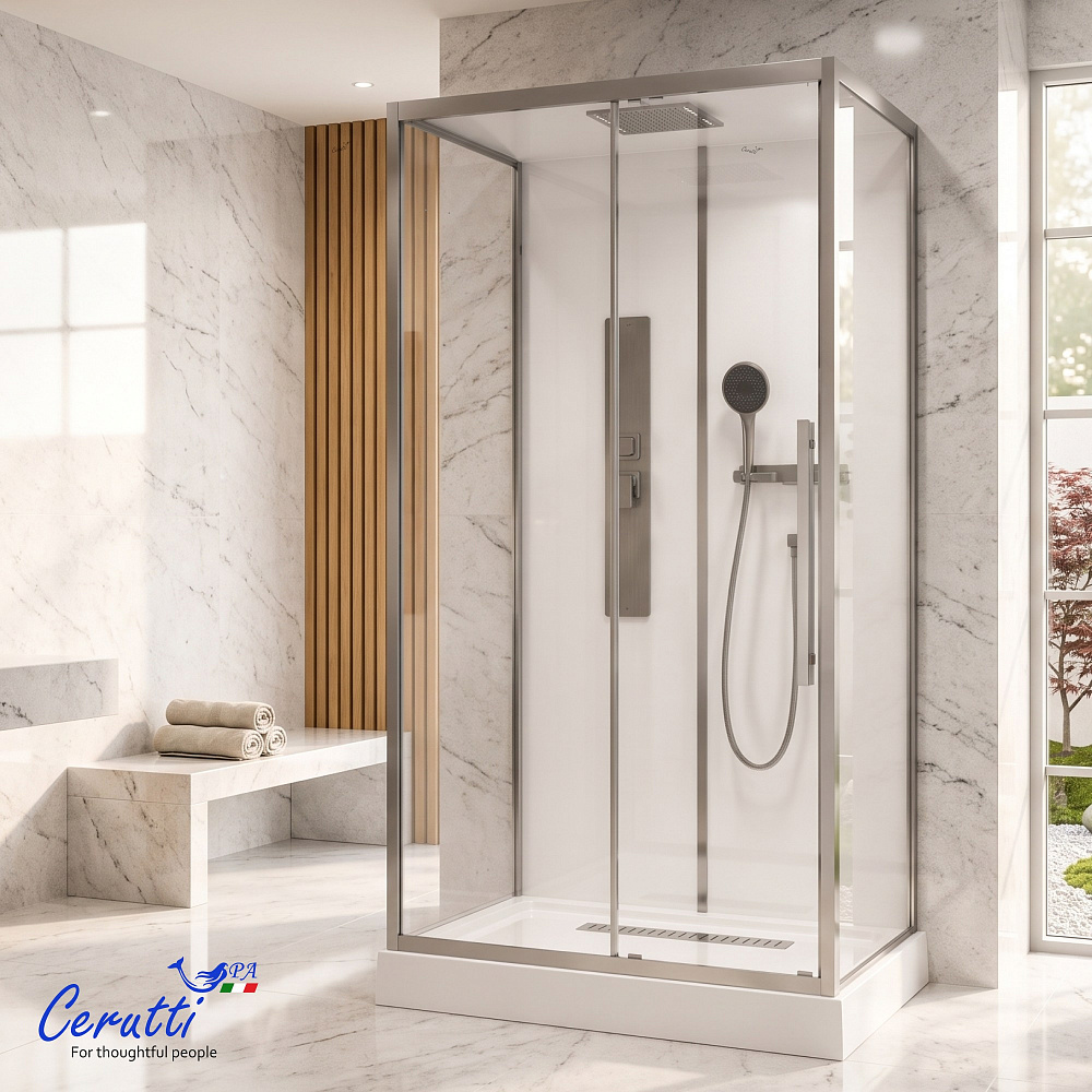 Душевая кабина Ceruttispa АМИ (AMI) 120GG (120x80x210)