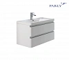 УЦЕНКА Комплект тумба подвесная с раковиной PARLY Spa ГУЧЧИ (Gucci) 60 (600х420х550)