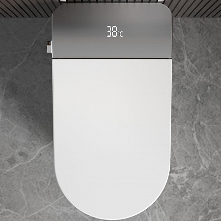Унитаз напольный Ceruttispa ЭСТЕР (ESTER) Smart CT10617 с дистанционным управлением (680x400x470)