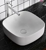 Раковина накладная Ceruttispa CR0010 (425х425х150) белая, квадратная