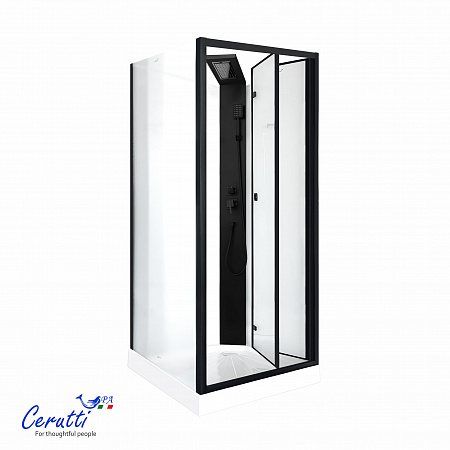 Душевая кабина Ceruttispa БЕЛЛА (BELLA) 90BF (90x90x215-225)