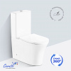 Унитаз напольный Ceruttispa АДИДЖЕ (ADIGE) CT7836 безободковый (620х365х820)