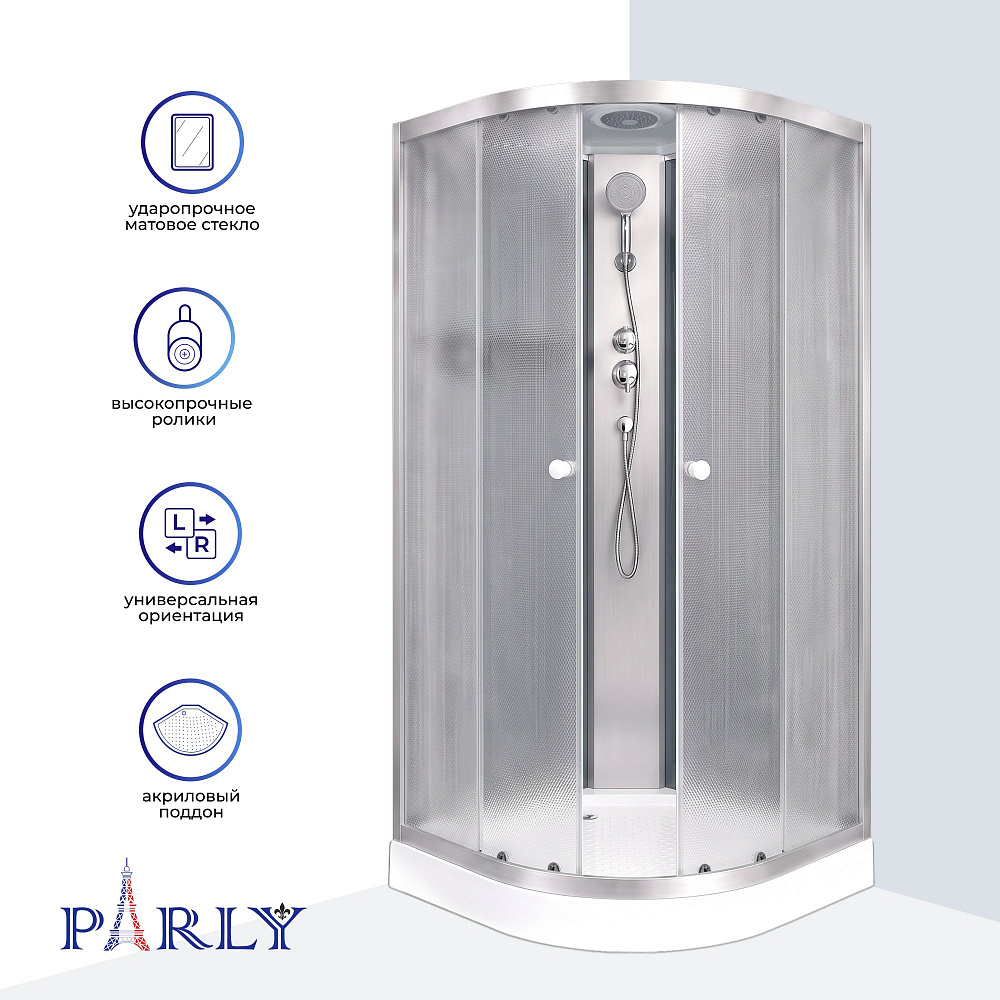 Душевая кабина PARLY EG931 (90х90х210)