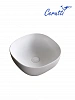 Раковина накладная Ceruttispa CR0077(410х410х145) белая, квадратная